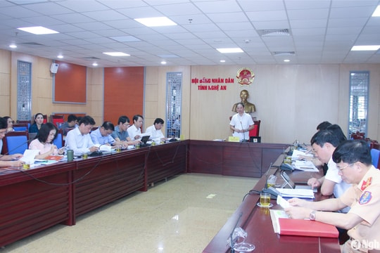 Thẩm tra dự thảo nghị quyết, báo cáo trình kỳ họp HĐND tỉnh Nghệ An