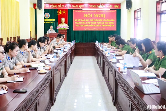 Tiếp tục thực hiện đồng bộ, hiệu quả Quy chế phối hợp liên ngành giữa Cục Thi hành án dân sự và các trại giam, trại tạm giam