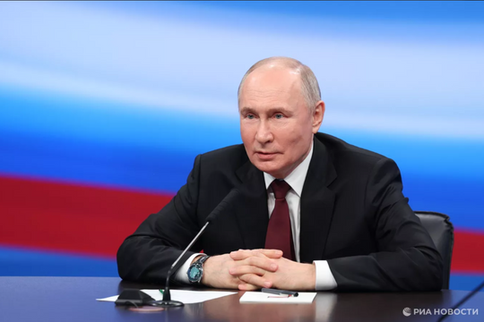 Tổng thống Putin muốn tăng cường vị thế hạm đội Nga trên các khu vực đại dương chiến lược