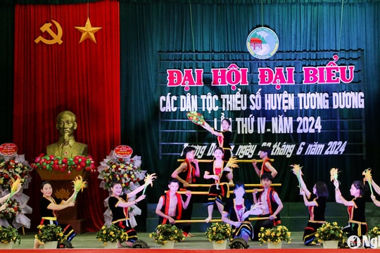 Huyện Tương Dương tổ chức Đại hội đại biểu các dân tộc thiểu số lần thứ IV, năm 2024