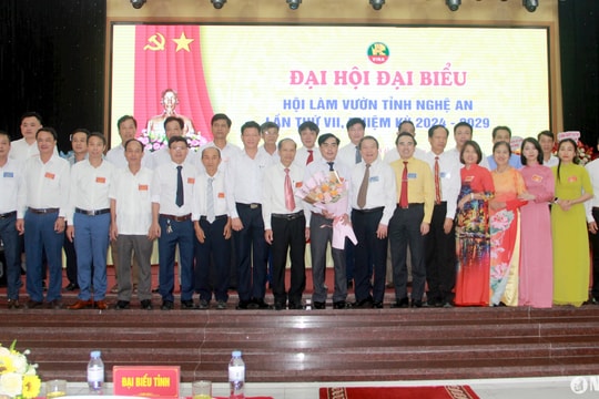 Đại hội đại biểu Hội Làm vườn tỉnh Nghệ An nhiệm kỳ 2024 – 2029