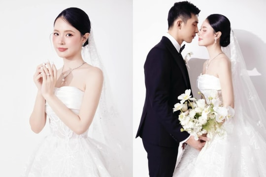 Midu tung bộ ảnh cưới thứ 4, được chồng thiếu gia nhìn say đắm