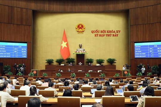 Quốc hội thông qua Luật Thủ đô (sửa đổi)