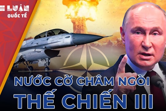 F-16 cất cánh từ các nước NATO là cách Thế chiến III bắt đầu