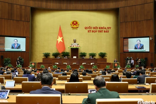 Bế mạc Kỳ họp thứ 7, Quốc hội khóa XV sau 27,5 ngày làm việc
