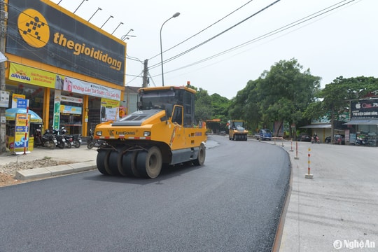 Nâng cấp Quốc lộ 7B đoạn qua huyện Yên Thành