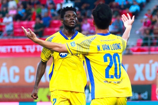 Những điểm nhấn trong chiến thắng của Sông Lam Nghệ An trước Thể Công Viettel