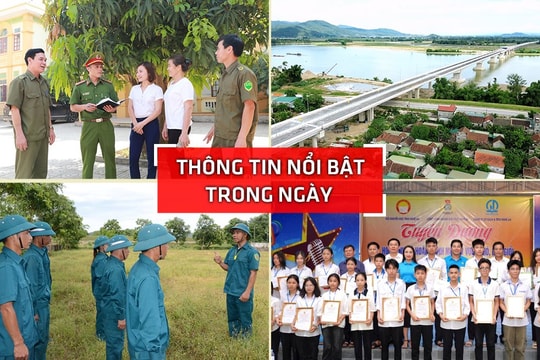 Nghệ An: Thông tin nổi bật ngày 30/6