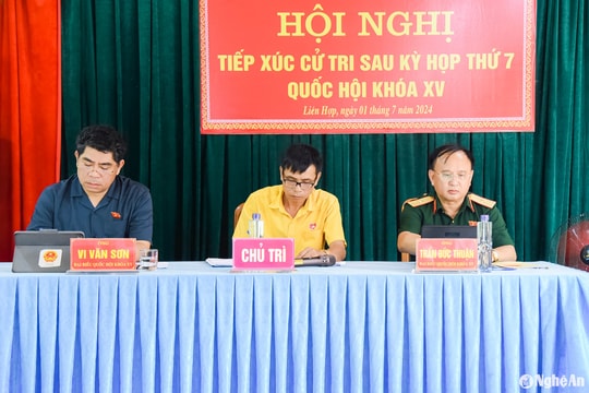 Cử tri Quỳ Hợp kiến nghị tháo gỡ khó khăn, bất cập trong các lĩnh vực đất đai, lâm nghiệp