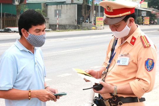 6 tháng đầu năm, Nghệ An xử phạt 7.600 trường hợp không có giấy phép lái xe