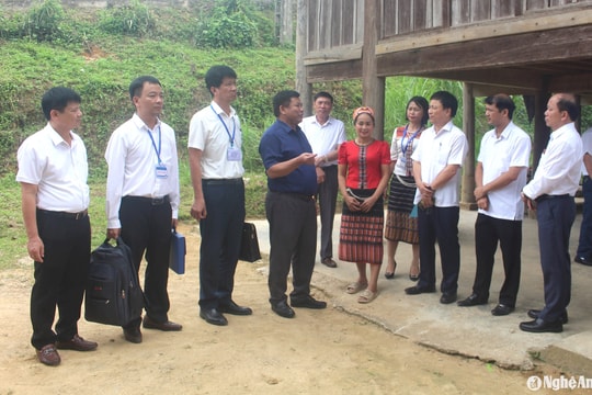 Ra quân điều tra thu thập thực trạng kinh tế - xã hội đồng bào 53 dân tộc thiểu số năm 2024 tại Nghệ An