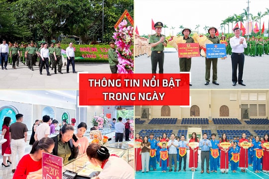 Nghệ An: Thông tin nổi bật ngày 1/7
