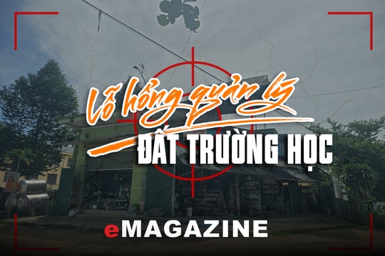 Kỳ 1: Cán bộ xã lấn chiếm hàng trăm m² “đất vàng” của trường học