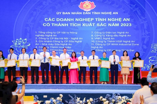 Nghệ An phấn đấu đến năm 2030 có 23.000 - 24.000 doanh nghiệp hoạt động