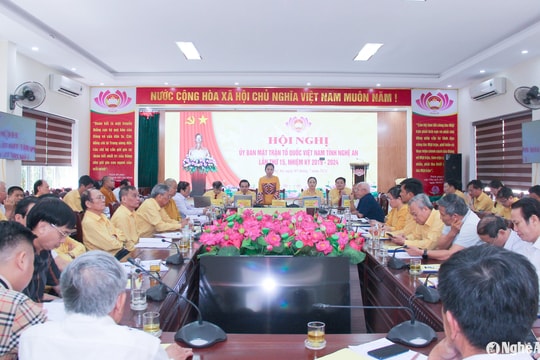 Hội nghị góp ý dự thảo văn kiện Đại hội đại biểu MTTQ tỉnh, nhiệm kỳ 2024 - 2029