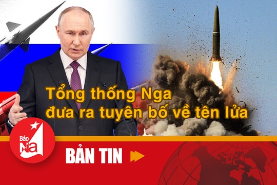 Bản tin quốc tế: Tổng thống Nga đưa ra tuyên bố về tên lửa
