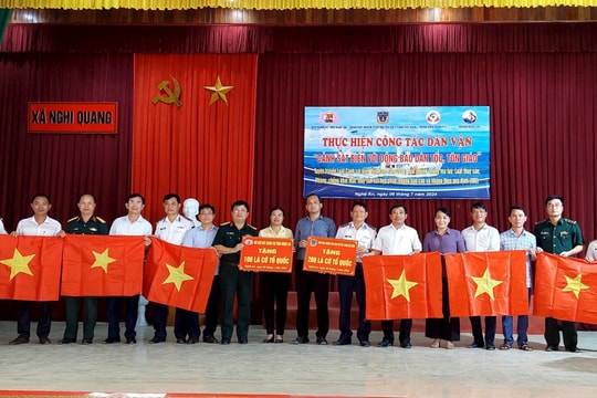 Bộ Tư lệnh Cảnh sát biển Việt Nam triển khai công tác dân vận ‘Cảnh sát biển với đồng bào dân tộc, tôn giáo’ tại Nghi Lộc