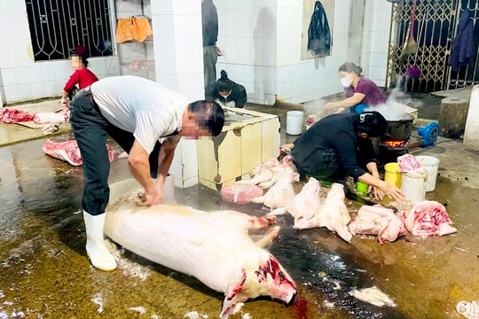 Thực phẩm không rõ nguồn gốc vô tư bày bán