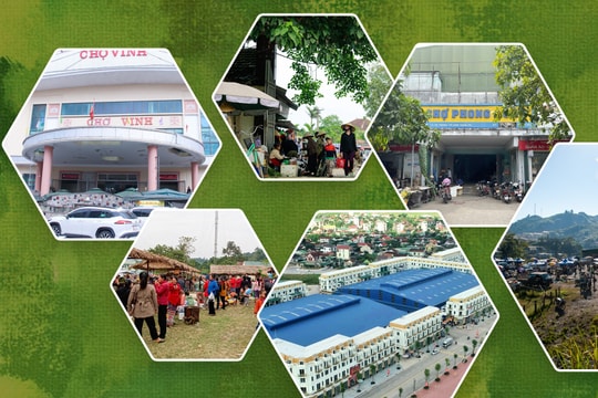 [Infographics] Thực trạng hệ thống 371 chợ trên địa bàn tỉnh Nghệ An
