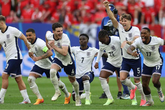 EURO 2024: Những điểm nhấn trong chiến tích lọt vào bán kết của Đội tuyển Anh