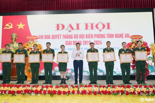 Bộ đội Biên phòng Nghệ An tổ chức thành công Đại hội Thi đua Quyết thắng giai đoạn 2019 - 2024