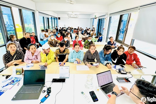 Tìm giải pháp thu hút lao động cho các doanh nghiệp, dự án FDI trên địa bàn Nghệ An
