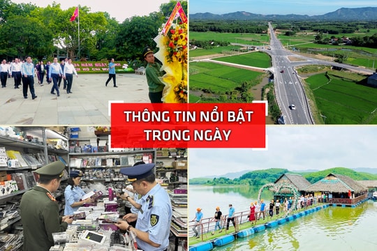 Nghệ An: Thông tin nổi bật ngày 8/7