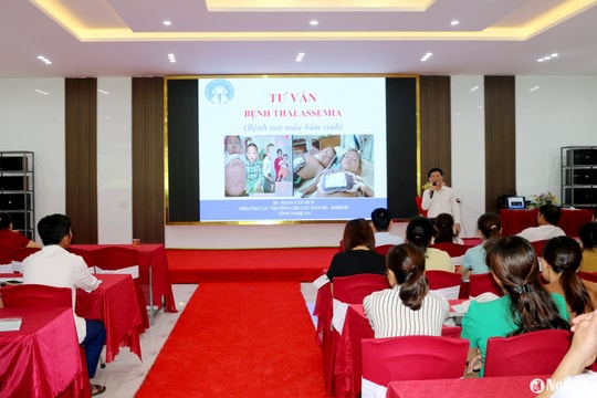 Truyền thông nhằm giảm thiểu bệnh Thalassemia