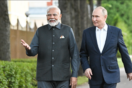 Thương mại Nga-Ấn Độ tăng 11 lần