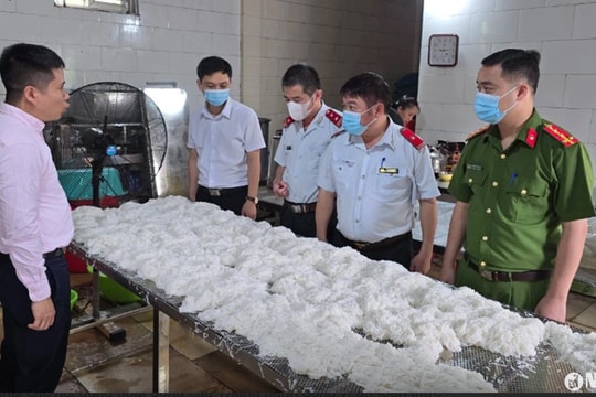 Nghệ An xử lý 6 cơ sở vi phạm vệ sinh an toàn thực phẩm