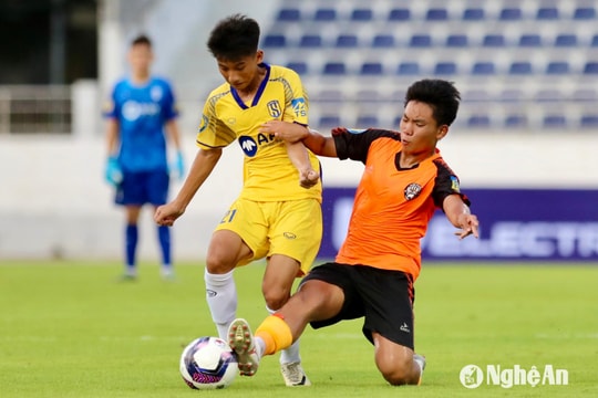 U17 Sông Lam Nghệ An thua đáng tiếc Bà Rịa Vũng Tàu trận ra quân giải Vô địch quốc gia