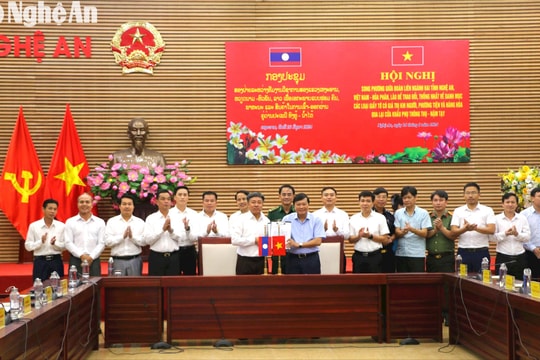 UBND tỉnh ban hành quyết định cho phép phương tiện cơ giới đường bộ 2 tỉnh Nghệ An- Hủa Phăn qua cửa khẩu phụ Thông Thụ - Nậm Tạy