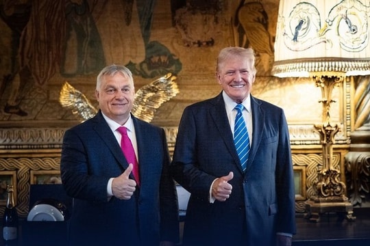 Thủ tướng Hungary Orban gặp ông Donald Trump để bàn về 'sứ mệnh hòa bình'