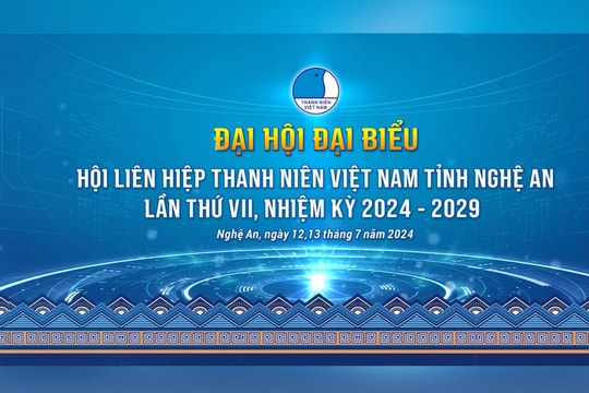 Đại hội đại biểu Hội Liên hiệp thanh niên tỉnh Nghệ An, nhiệm kỳ 2024 – 2029