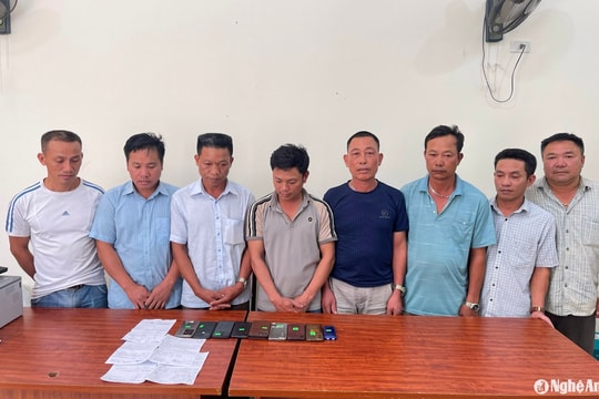 Nghệ An triệt phá nhiều ổ nhóm cá độ bóng đá trong mùa Euro 2024