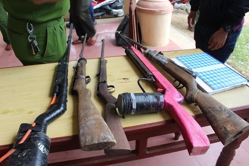 Tàng trữ trái phép vũ khí thể thao, người đàn ông ở Nghệ An bị phạt 30 triệu đồng