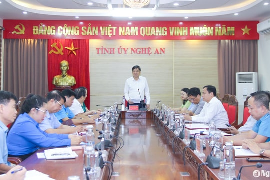 Phó Bí thư Tỉnh ủy Nghệ An yêu cầu giải quyết đến cùng kiến nghị của MTTQ và các đoàn thể