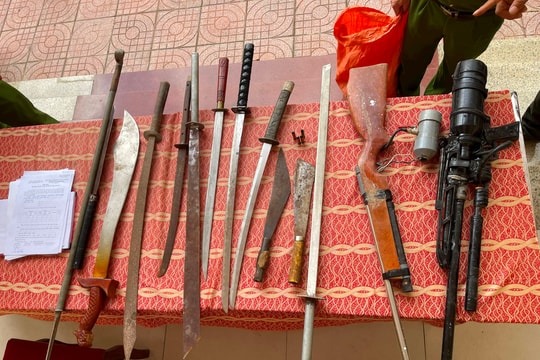 Nghệ An thu hồi 380 khẩu súng trong 1 ngày
