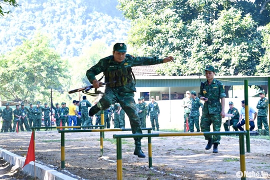 Những hình ảnh ấn tượng tại Hội thao thể thao quốc phòng năm 2024