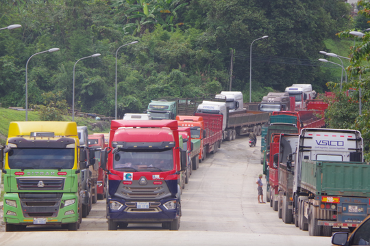 Kim ngạch xuất, nhập khẩu qua Cửa khẩu Quốc tế Nậm Cắn ước đạt 111 triệu USD