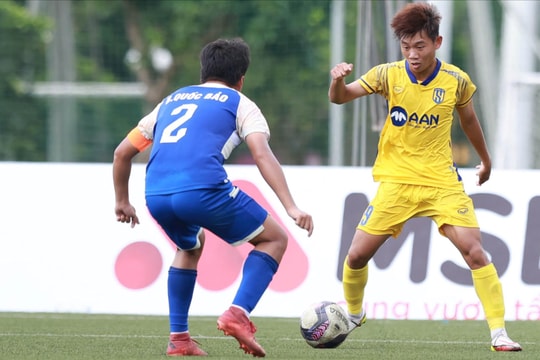 U21 Sông Lam Nghệ An thắng lớn nhưng chưa vơi nỗi lo