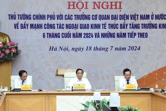 Đẩy mạnh công tác ngoại giao kinh tế thúc đẩy tăng trưởng 6 tháng cuối năm