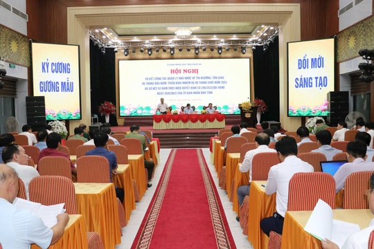 Tiếp tục quán triệt sâu sắc, triển khai có hiệu quả các quan điểm, chủ trương chính sách của Đảng, pháp luật của Nhà nước về công tác tôn giáo trên địa bàn tỉnh