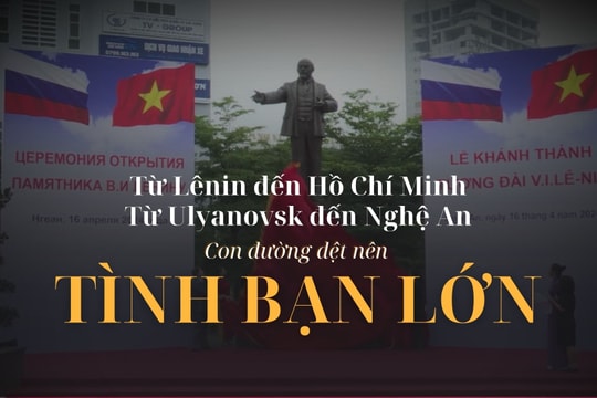 Từ Lênin đến Hồ Chí Minh, từ Ulyanovsk đến Nghệ An - Con đường dệt nên tình bạn lớn