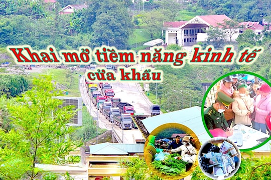 Khai mở tiềm năng kinh tế cửa khẩu