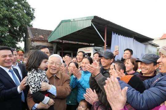 Tổng Bí thư Nguyễn Phú Trọng - Nhà lãnh đạo được nhân dân yêu mến