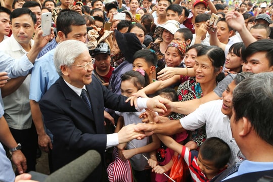 Tổng Bí thư Nguyễn Phú Trọng - Người cán bộ xuất sắc trong công tác xây dựng, chỉnh đốn đảng