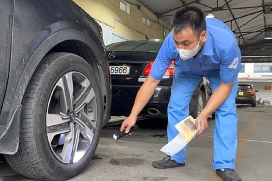Những lỗi về lốp thường trượt đăng kiểm