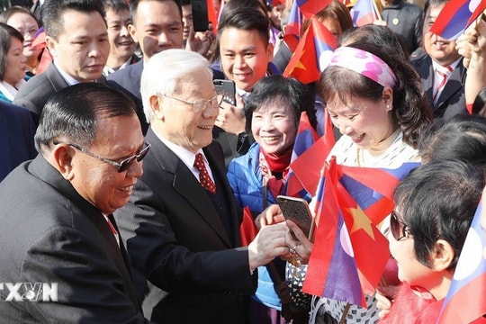 Lào tuyên bố quốc tang tưởng niệm Tổng Bí thư Nguyễn Phú Trọng