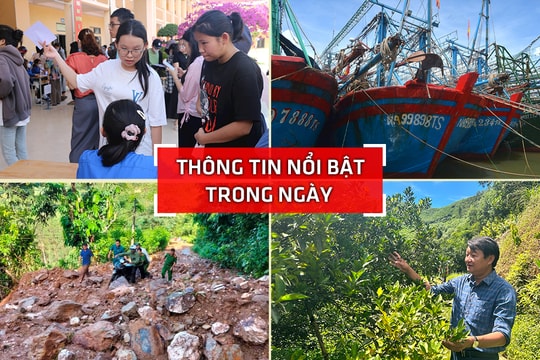 Nghệ An: Thông tin nổi bật ngày 22/7